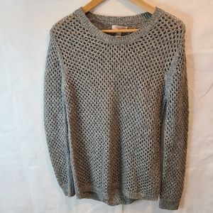 Forever 21 Metallic Gray Sweater